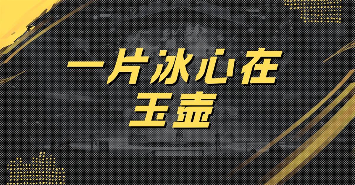 一片冰心在玉壺